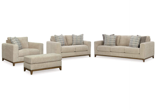 Parklynn Sofa, Loveseat, Chair and Ottoman