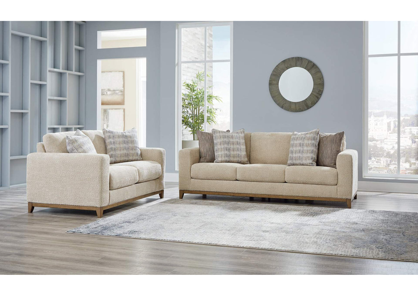 Parklynn Sofa, Loveseat, Chair and Ottoman