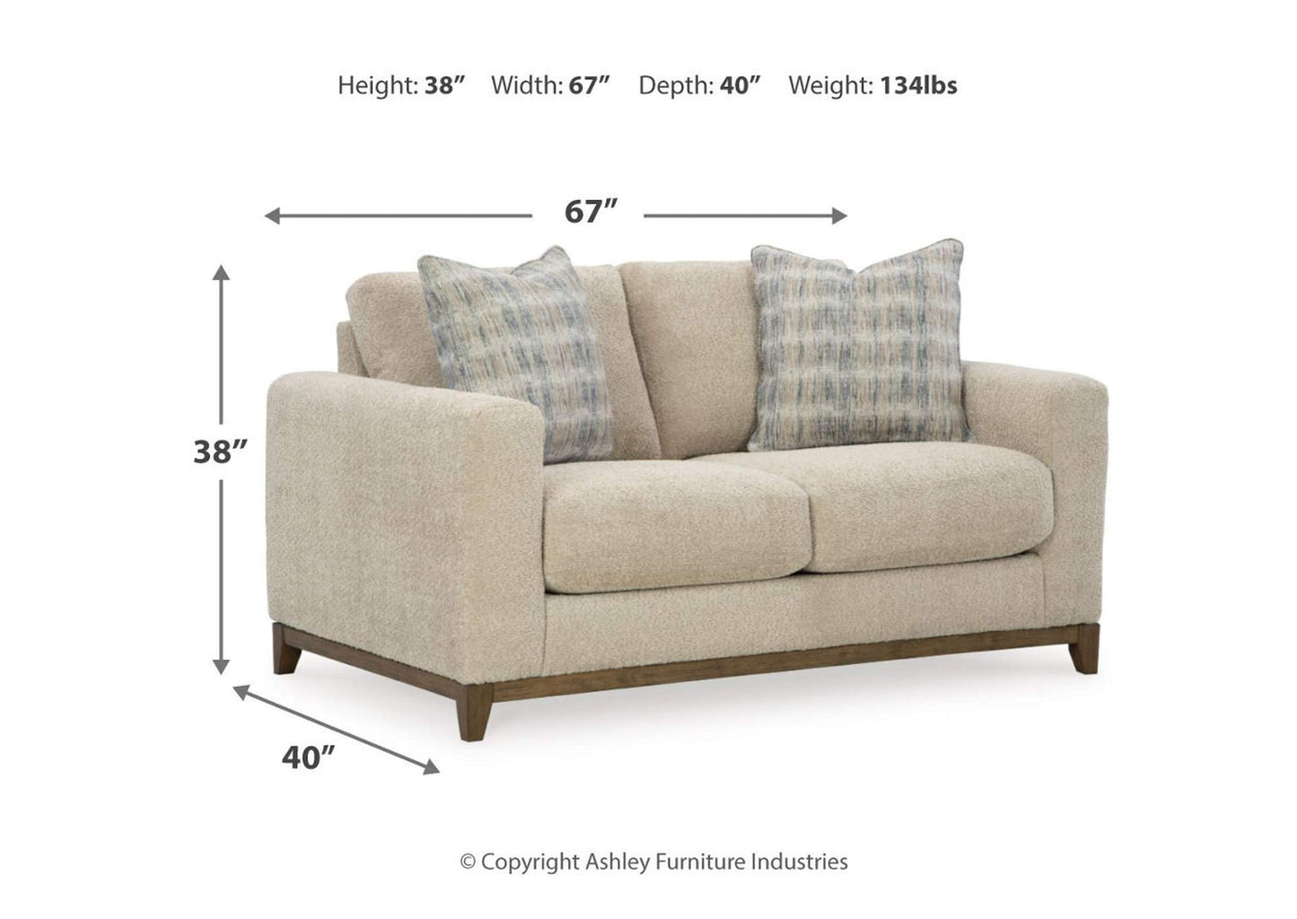 Parklynn Sofa, Loveseat, Chair and Ottoman