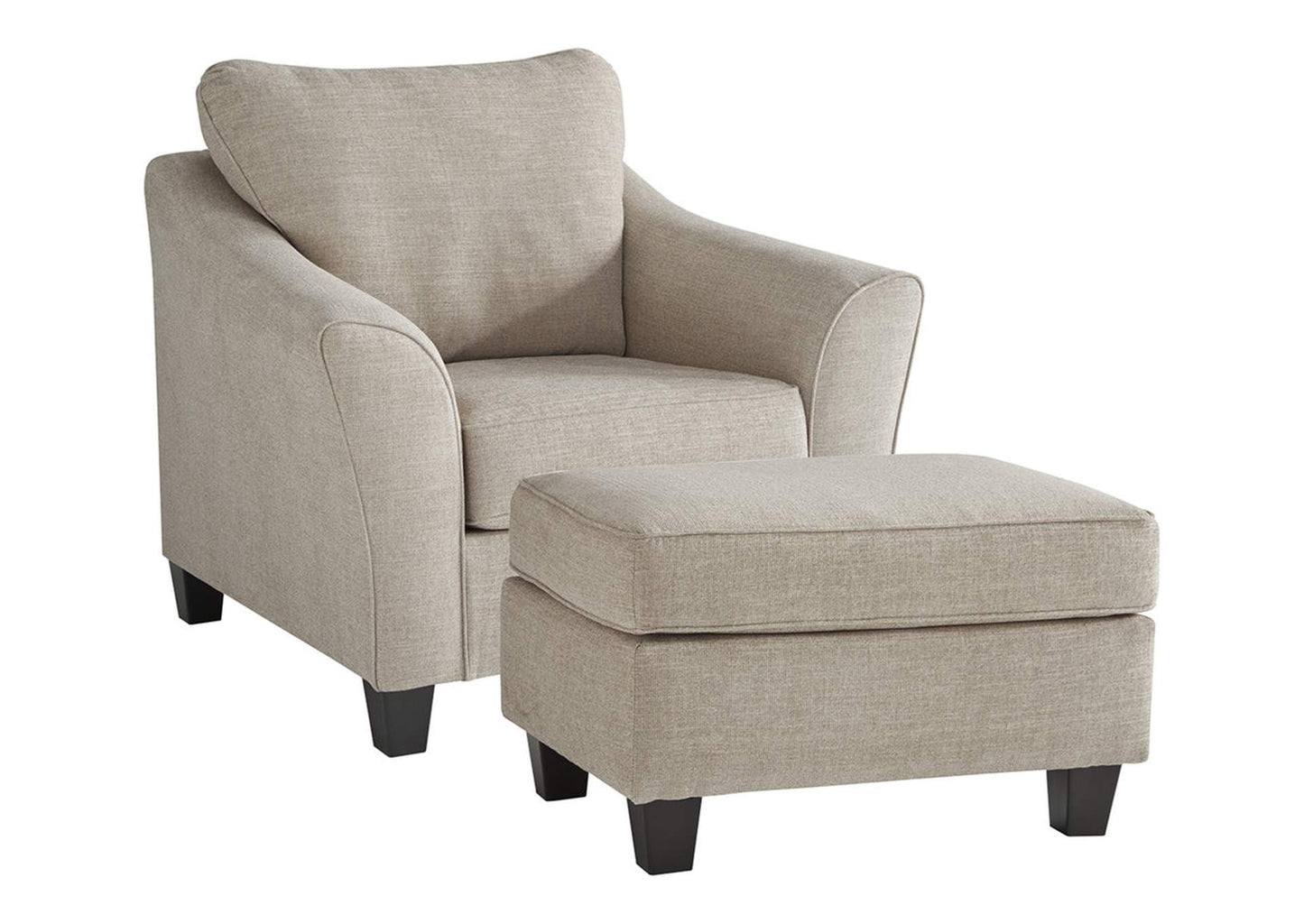 Abney Chair and Ottoman