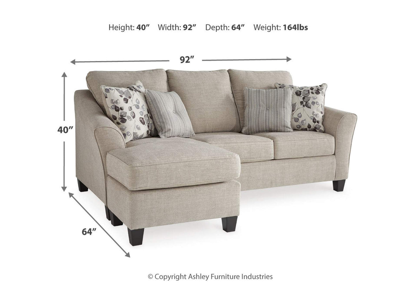 Abney Sofa Chaise