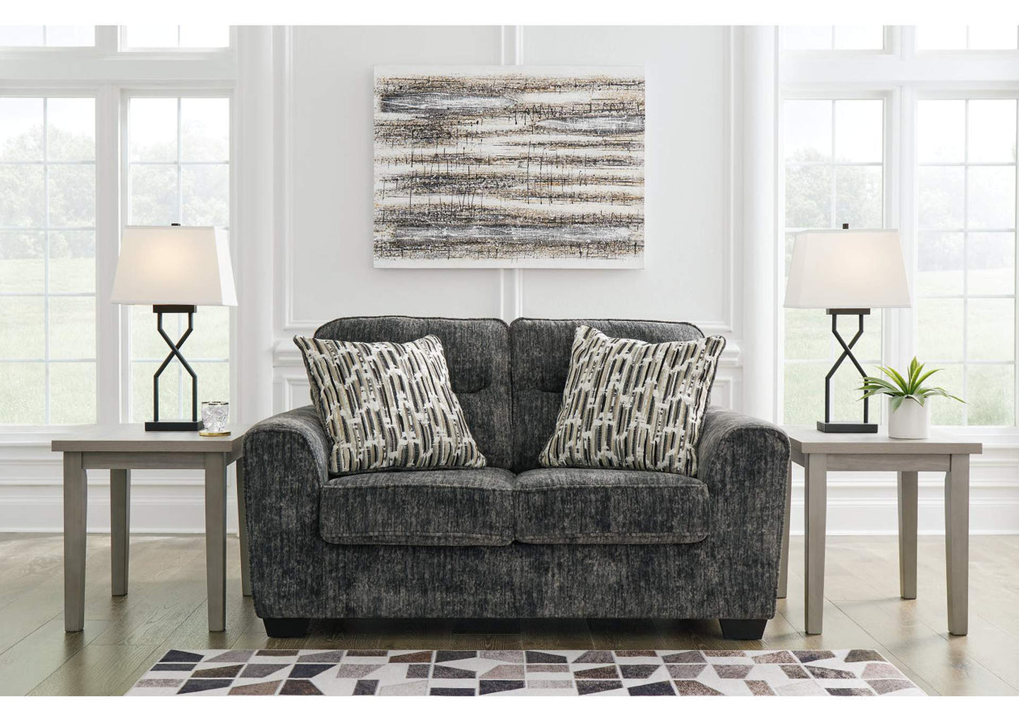 Lonoke Sofa, Loveseat, Chair and Ottoman