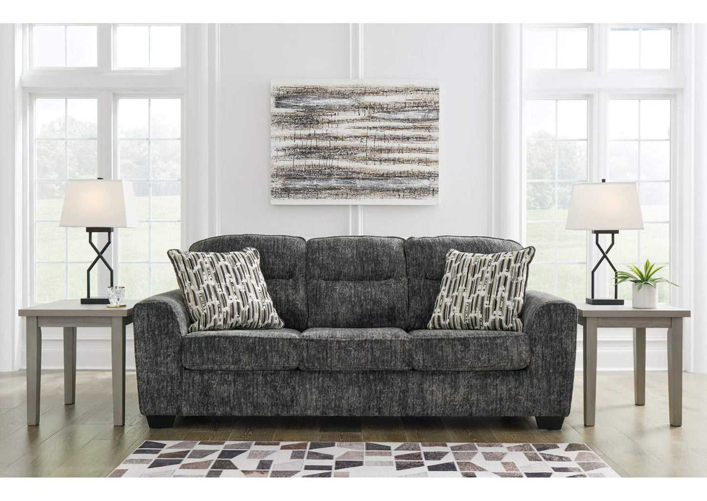 Lonoke Sofa, Loveseat, Chair and Ottoman