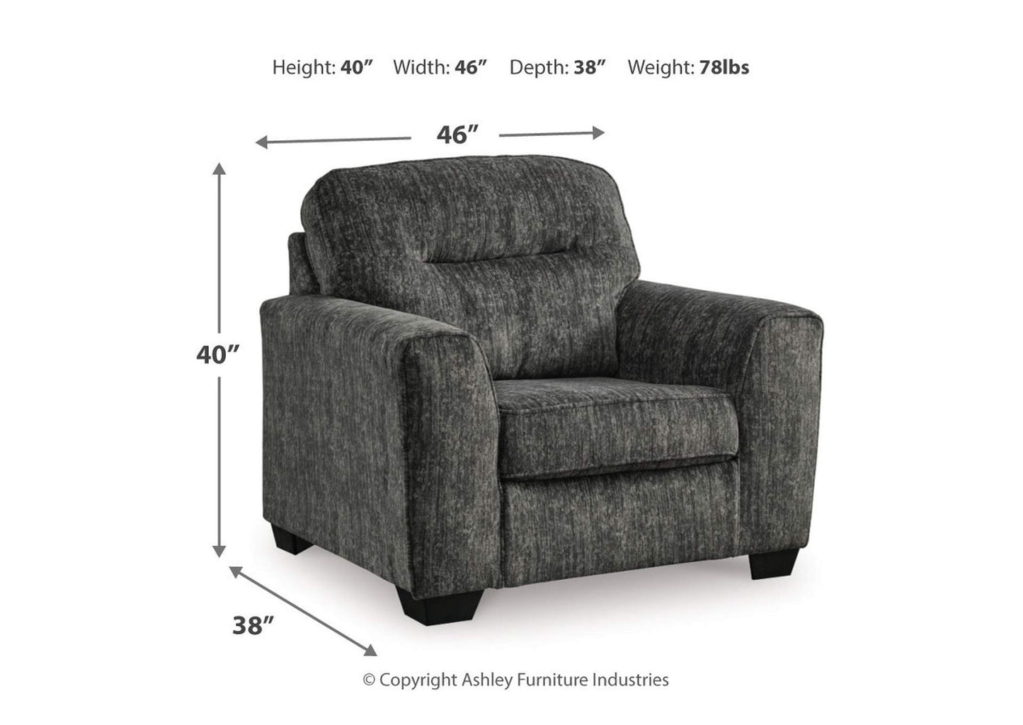 Lonoke Sofa, Loveseat, Chair and Ottoman