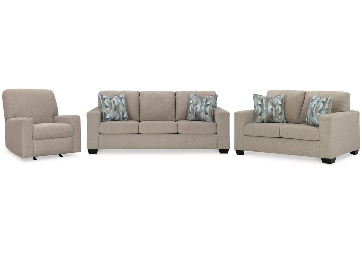 Deltona Sofa, Loveseat and Recliner