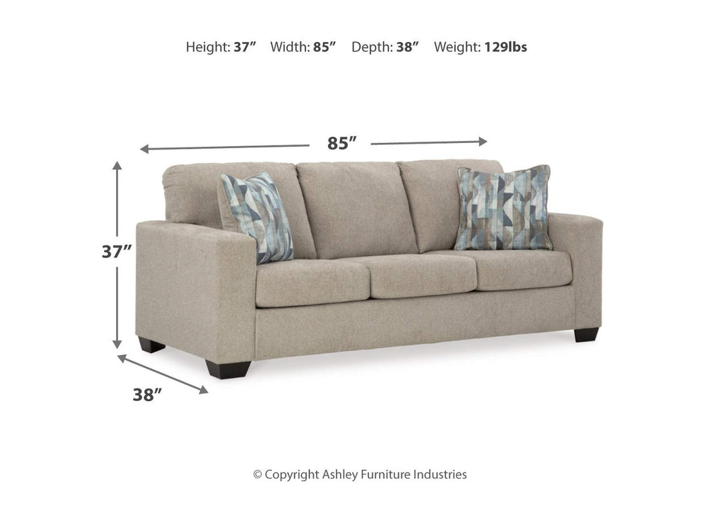 Deltona Sofa, Loveseat and Recliner