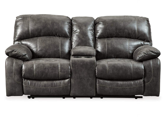 Dunwell Power Reclining Loveseat with Console