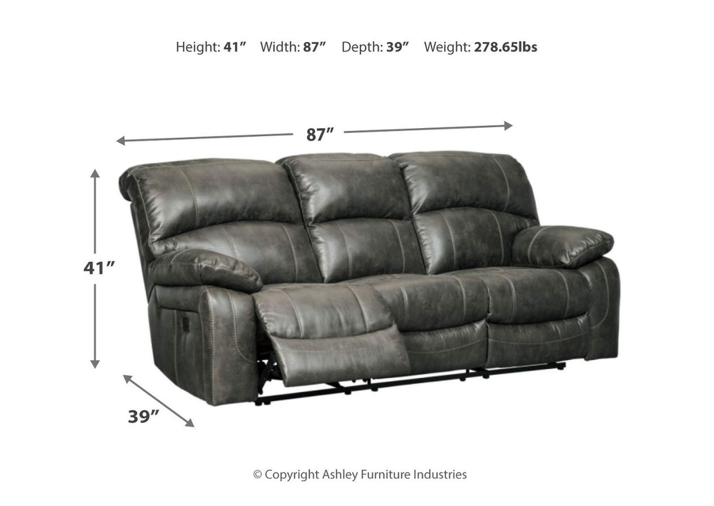 Dunwell Power Reclining Sofa