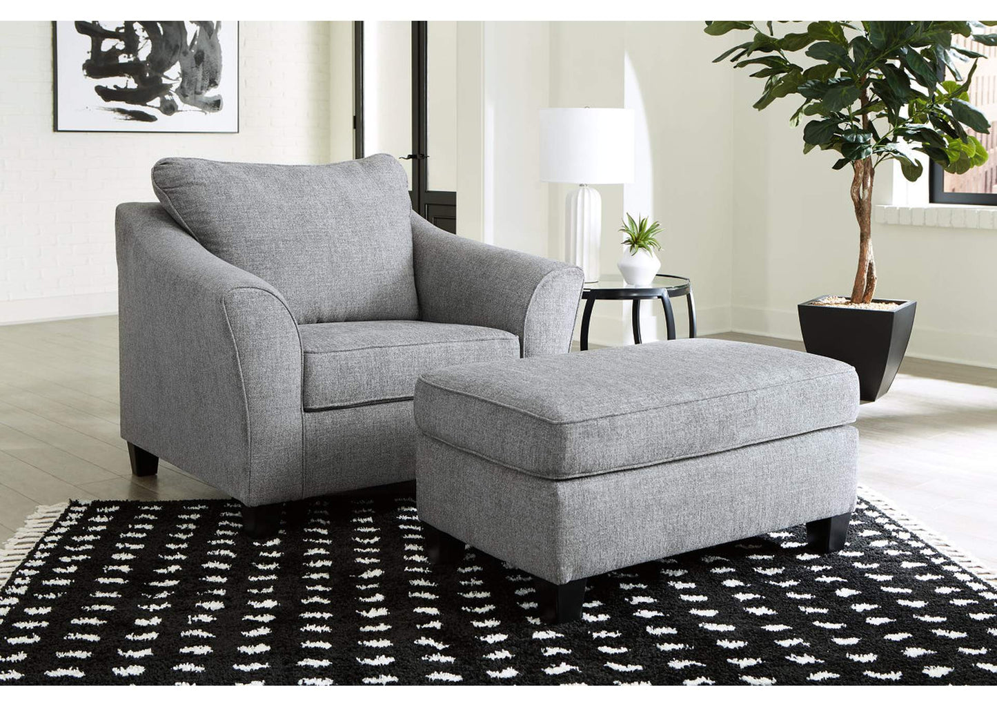 Mathonia Sofa, Loveseat, Chair and Ottoman