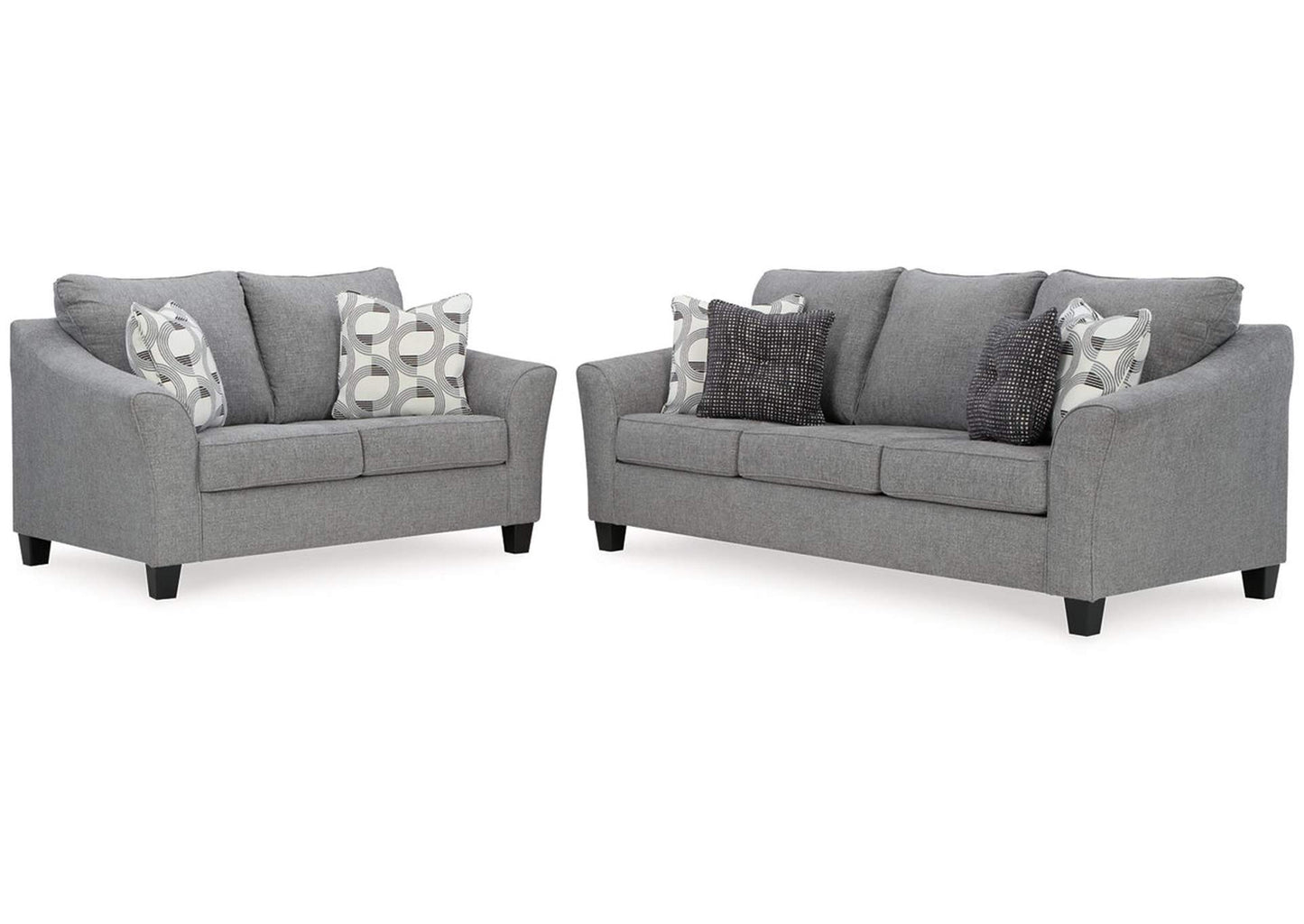 Mathonia Sofa and Loveseat