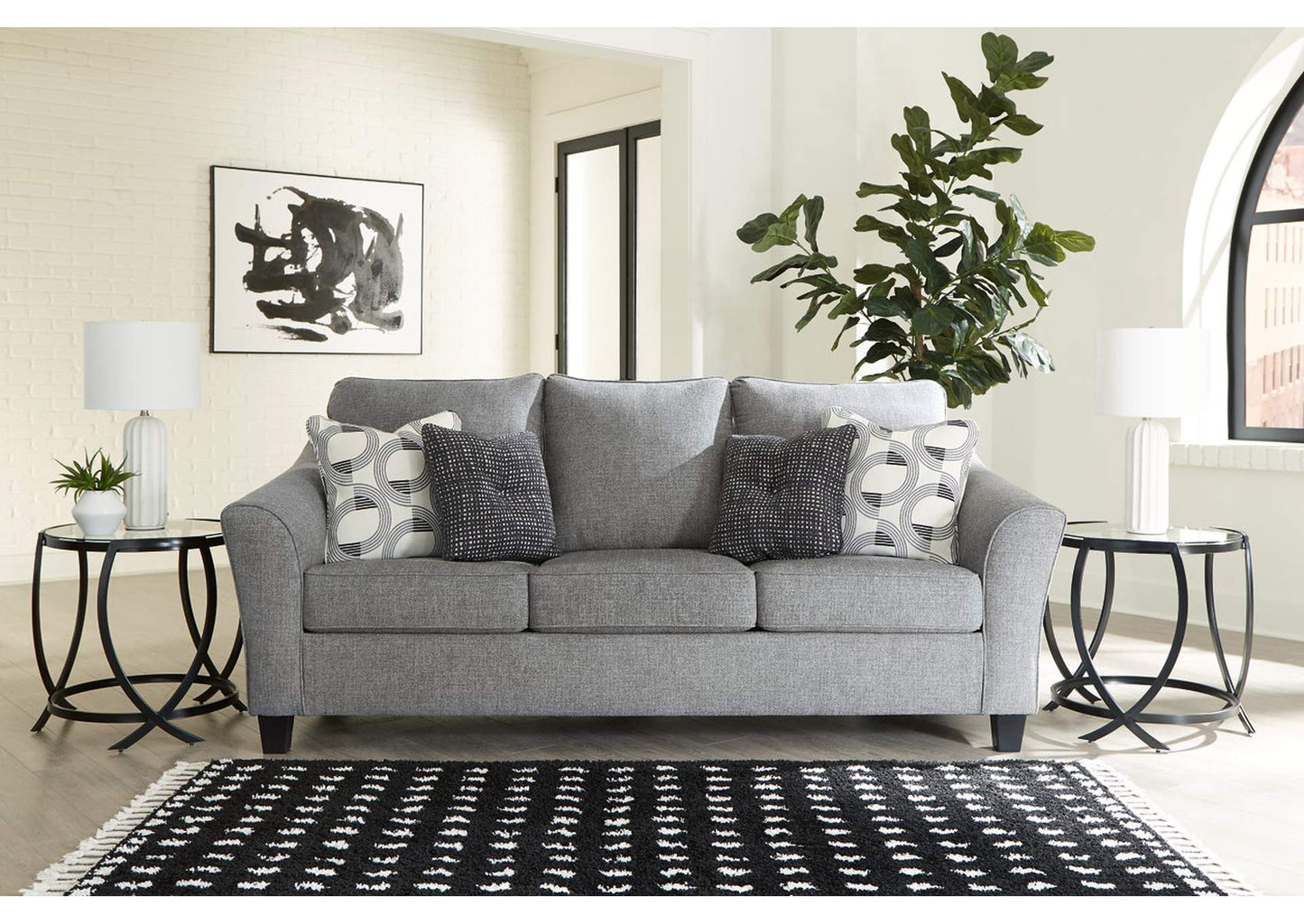 Mathonia Sofa and Loveseat