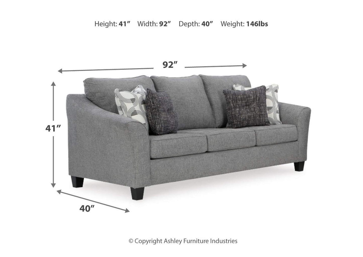 Mathonia Sofa, Loveseat, Chair and Ottoman