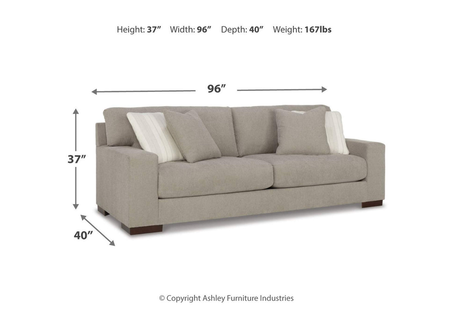 Maggie Sofa and Loveseat