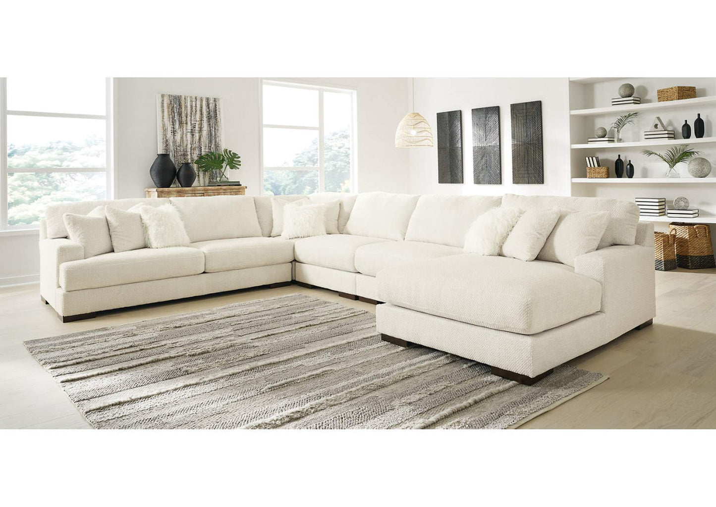 Zada 5-Piece Sectional with Chaise