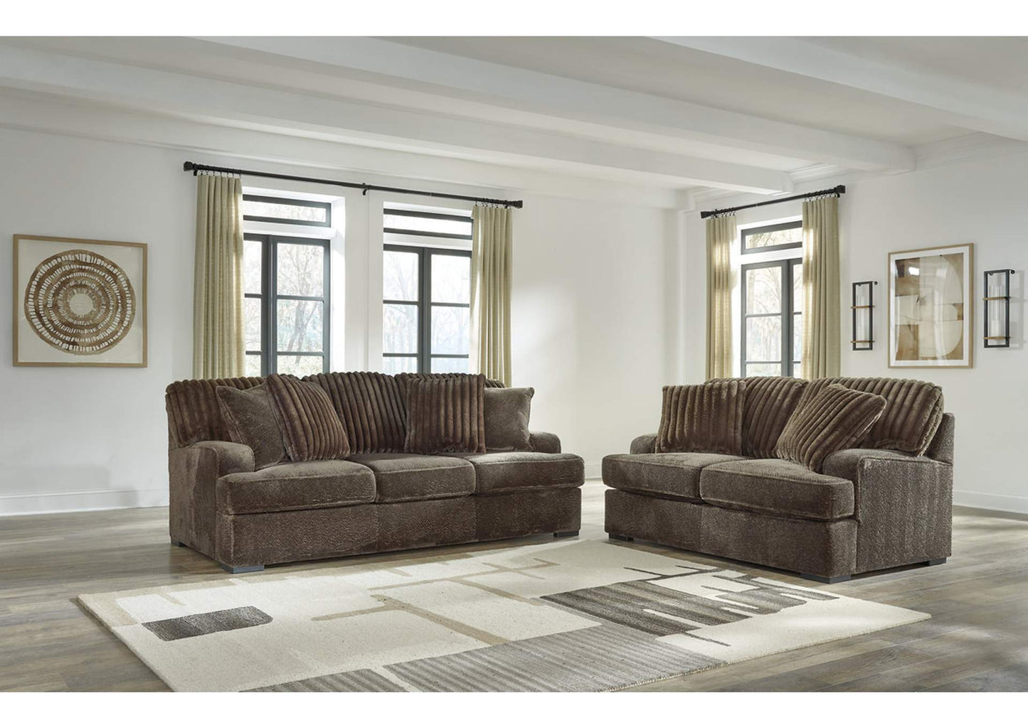 Aylesworth Sofa, Loveseat, Chair and Ottoman