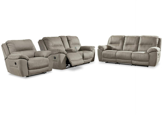 Next-Gen Gaucho Power Reclining Sofa and Loveseat