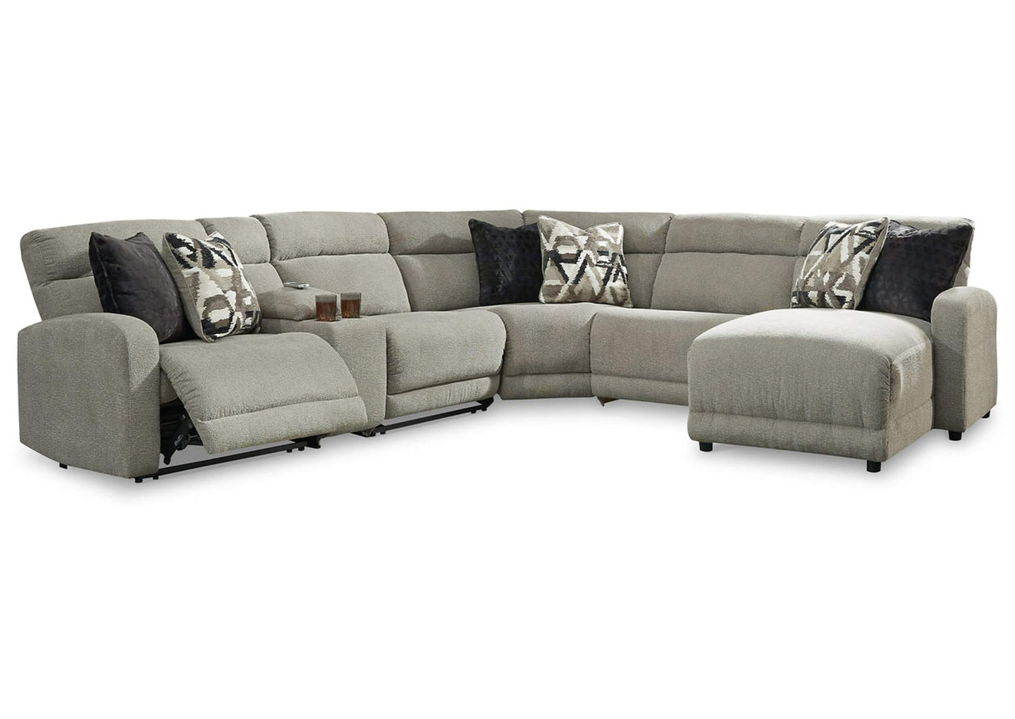 Colleyville 6-Piece Power Reclining Sectional with Chaise