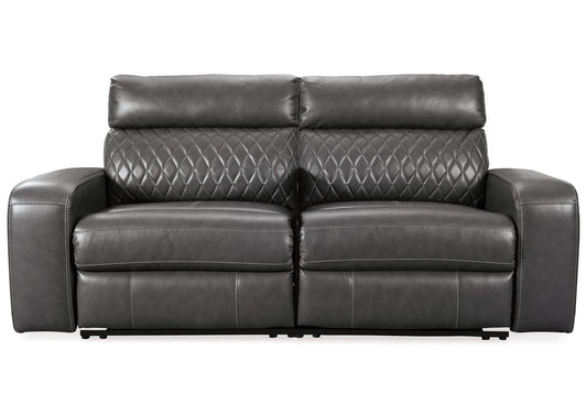 Samperstone 2-Piece Power Reclining Sectional Loveseat