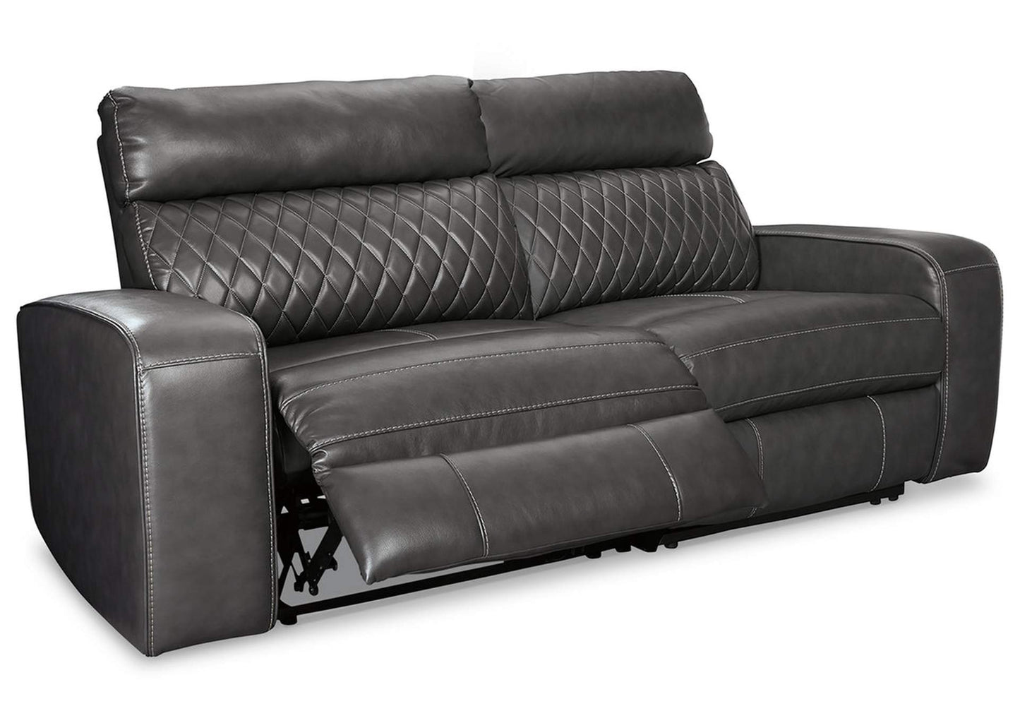 Samperstone 2-Piece Power Reclining Sectional Loveseat