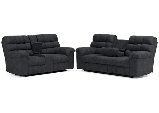 Wilhurst Reclining Sofa and Loveseat