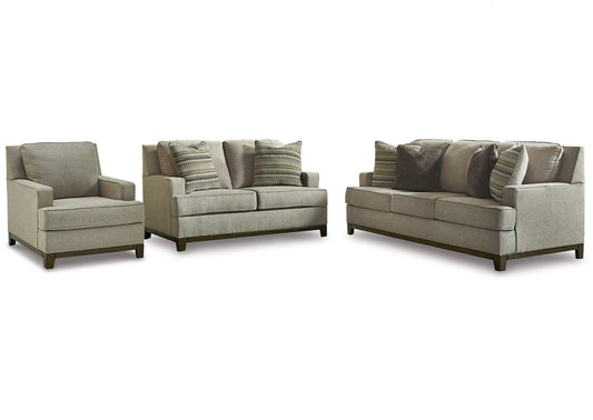 Kaywood Sofa, Loveseat and Chair