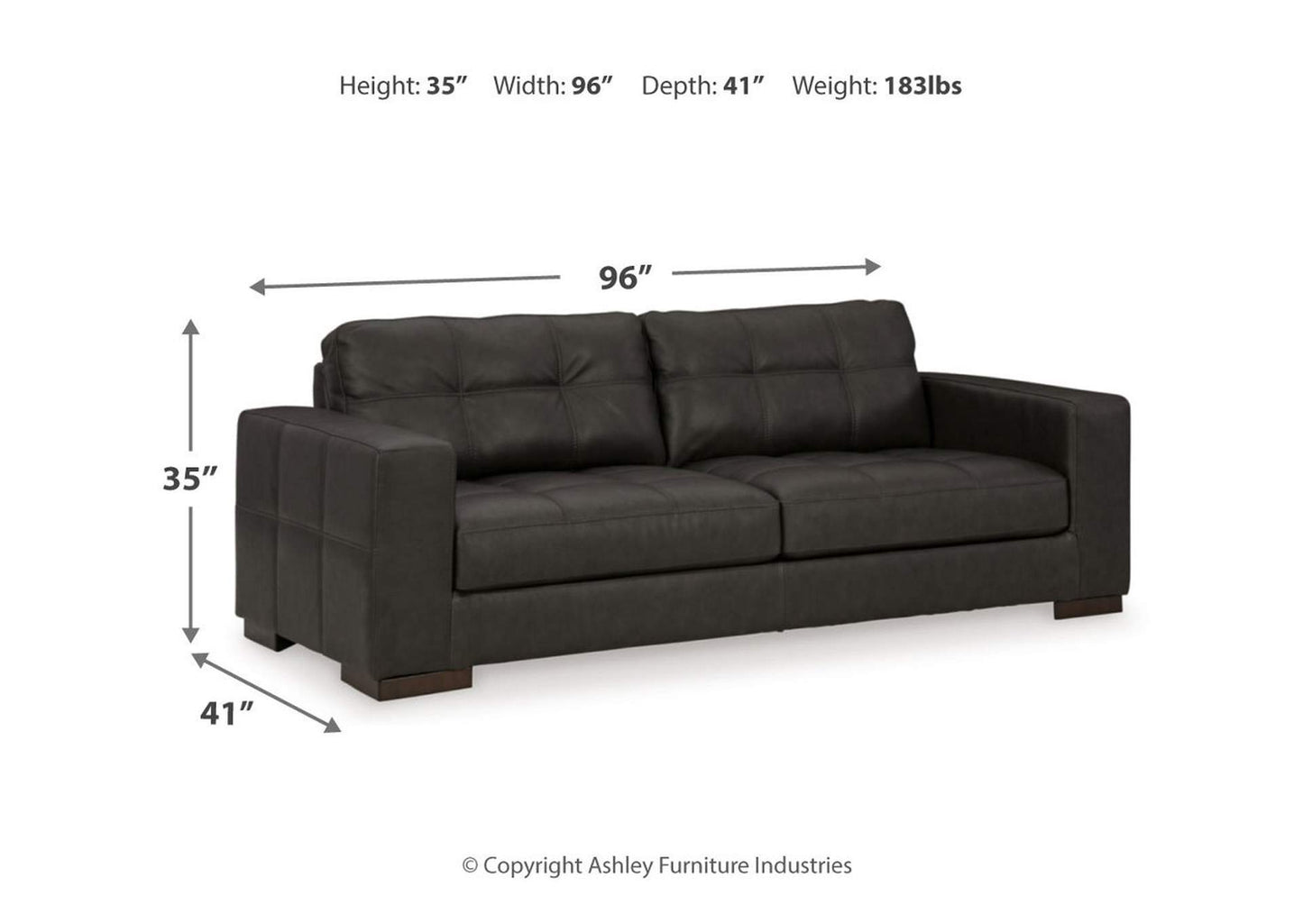 Luigi Sofa, Loveseat, Chair and Ottoman