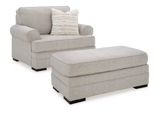 Eastonbridge Chair and Ottoman