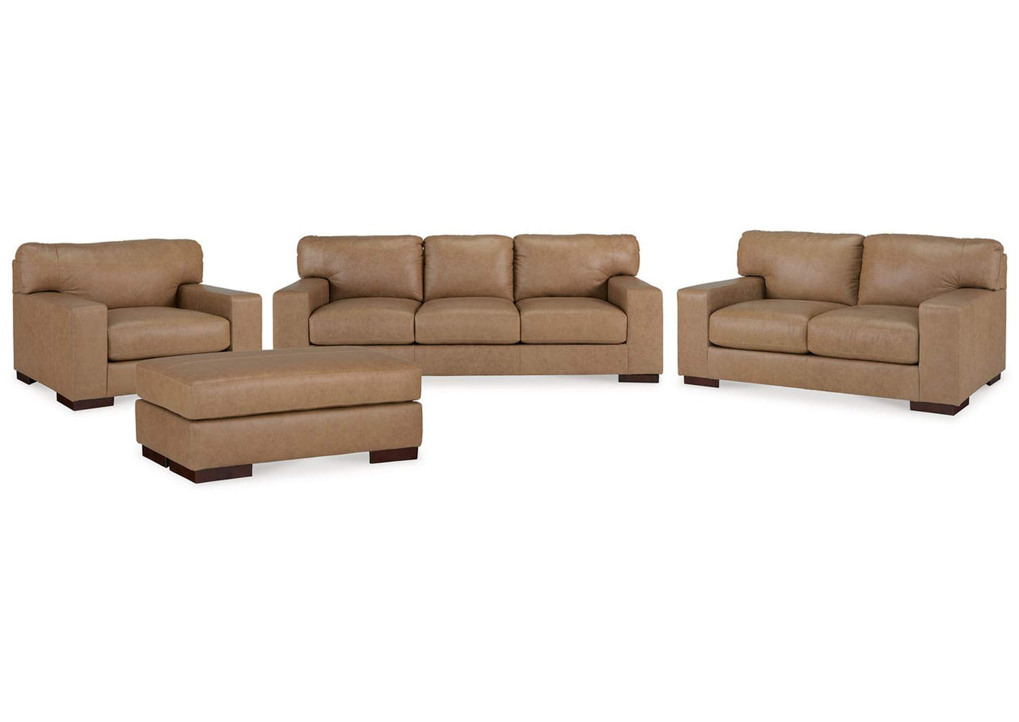 Lombardia Sofa, Loveseat, Chair and Ottoman