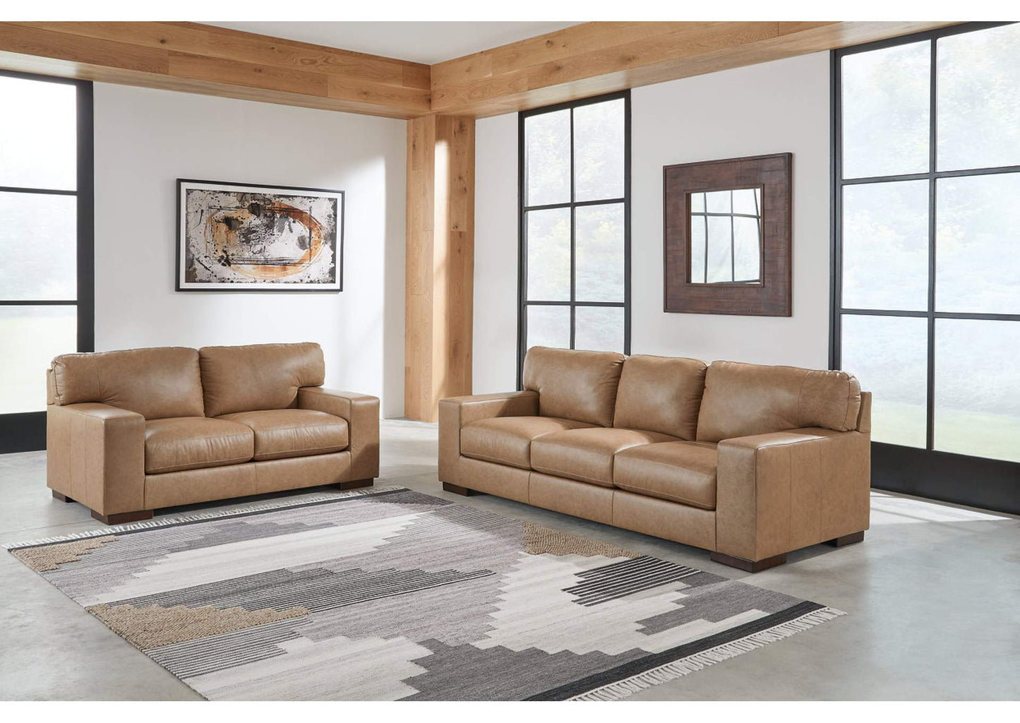 Lombardia Sofa, Loveseat, Chair and Ottoman