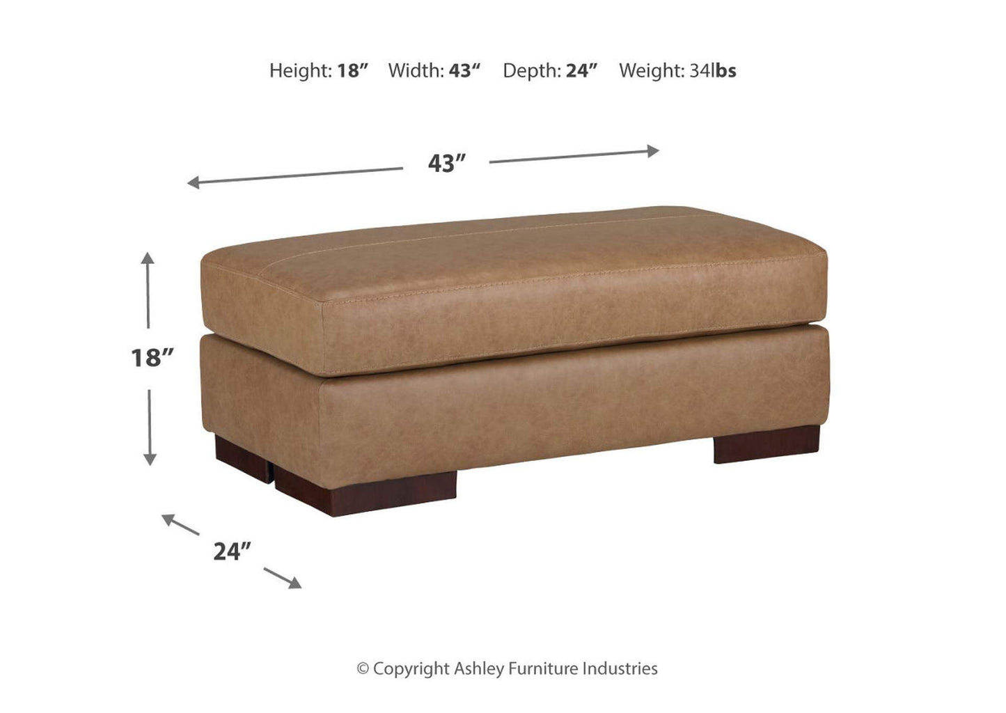 Lombardia Sofa, Loveseat, Chair and Ottoman