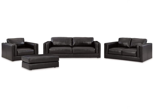 Amiata Sofa, Loveseat, Chair and Ottoman