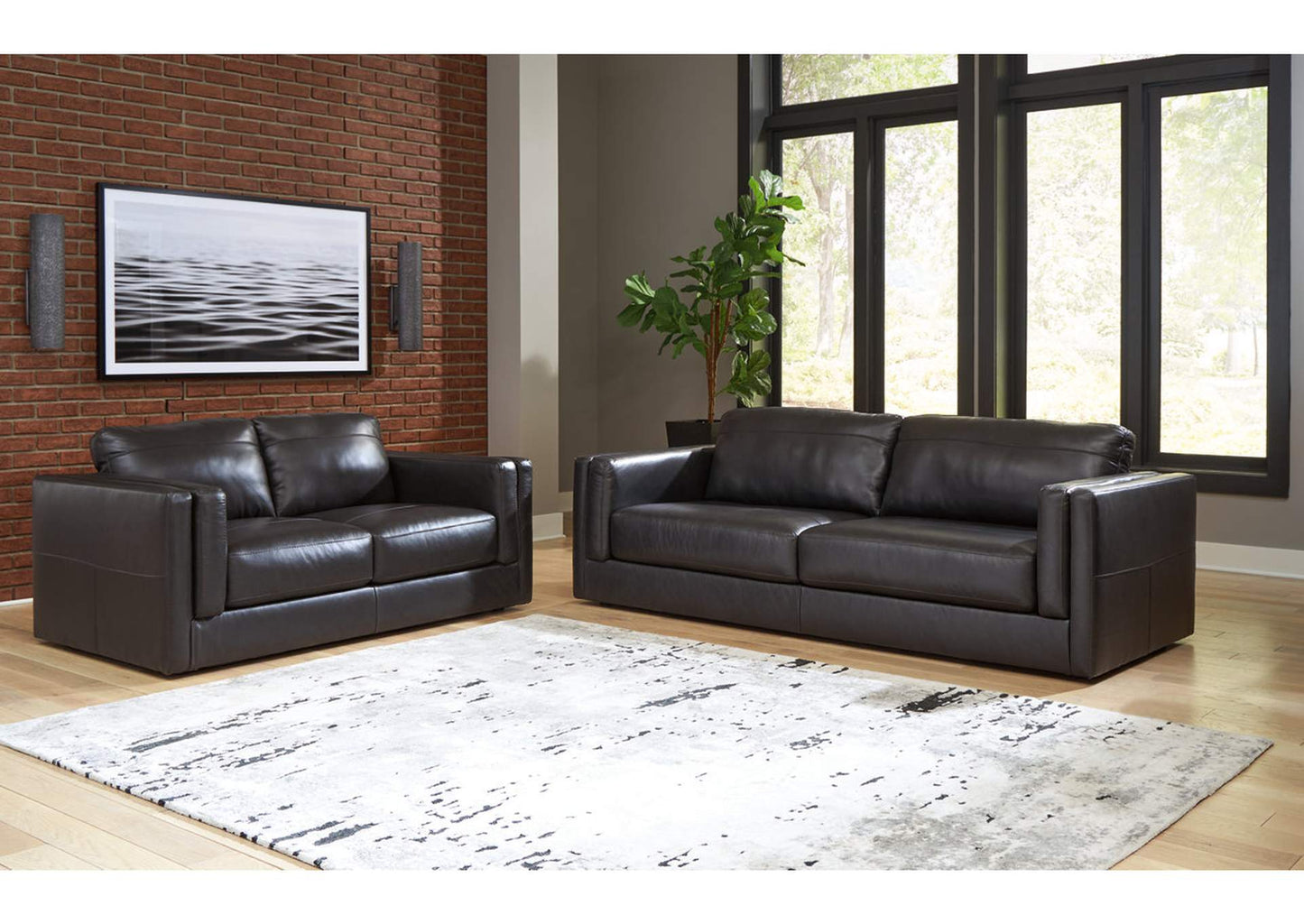 Amiata Sofa, Loveseat, Chair and Ottoman