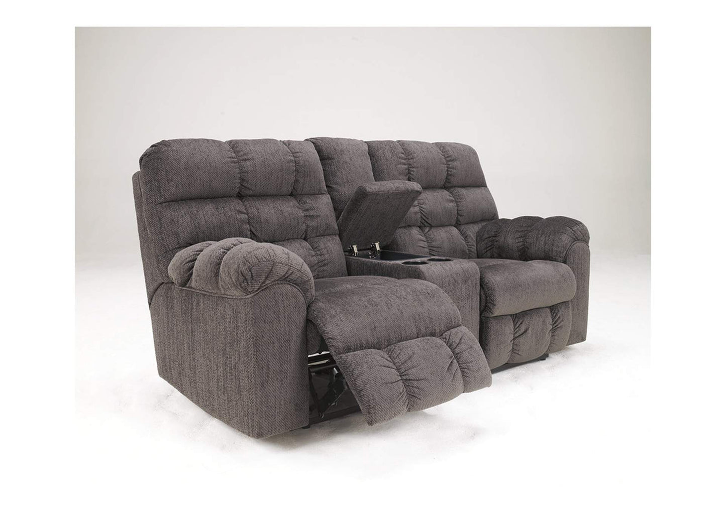 Acieona Reclining Loveseat with Console