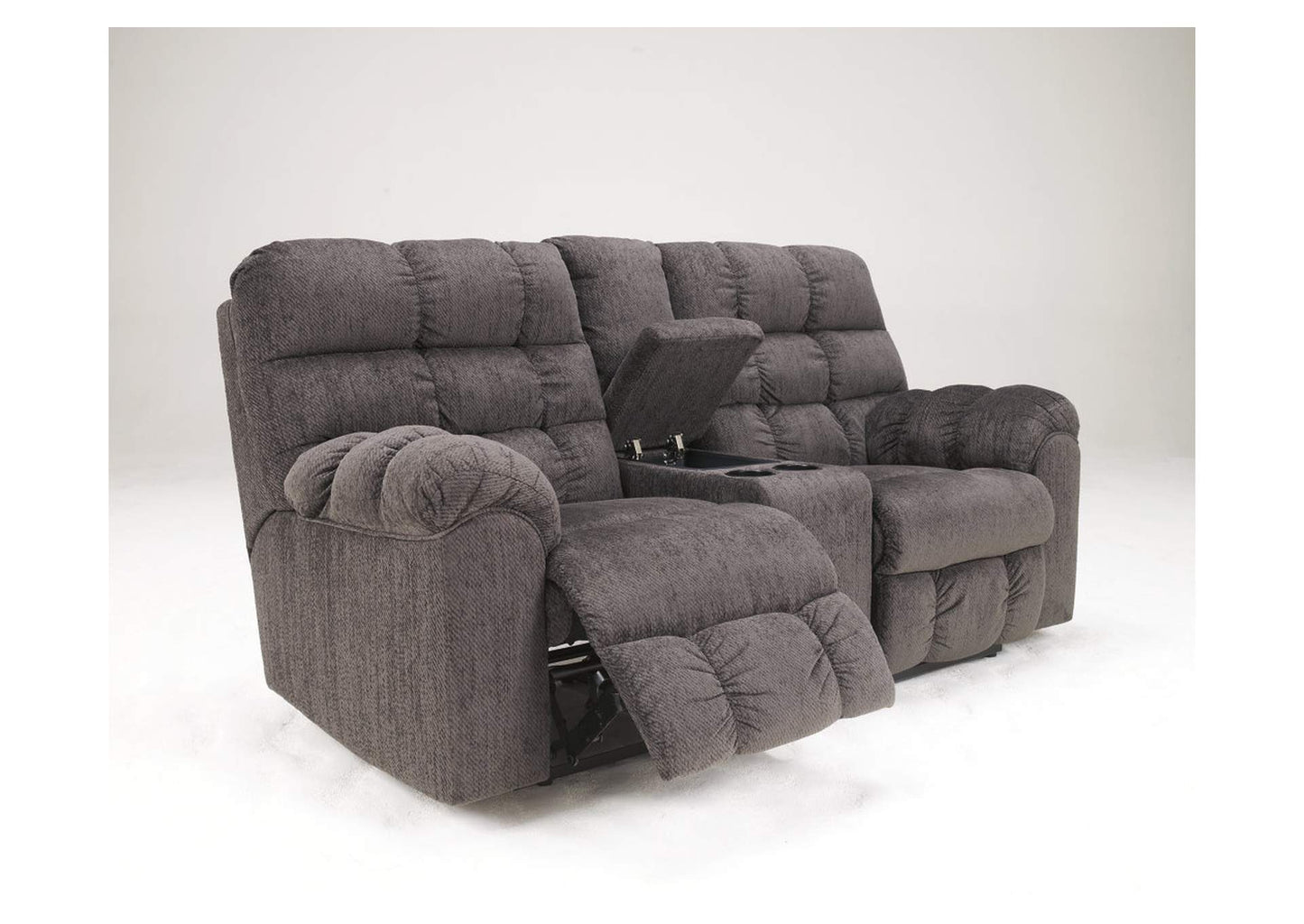 Acieona Manual Reclining Sofa and Loveseat Set