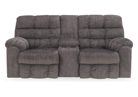 Acieona Reclining Loveseat with Console