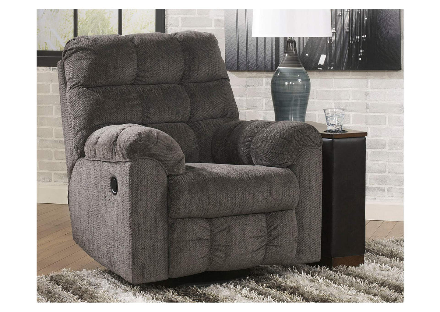 Acieona Manual Reclining Sofa, Loveseat and Recliner Set