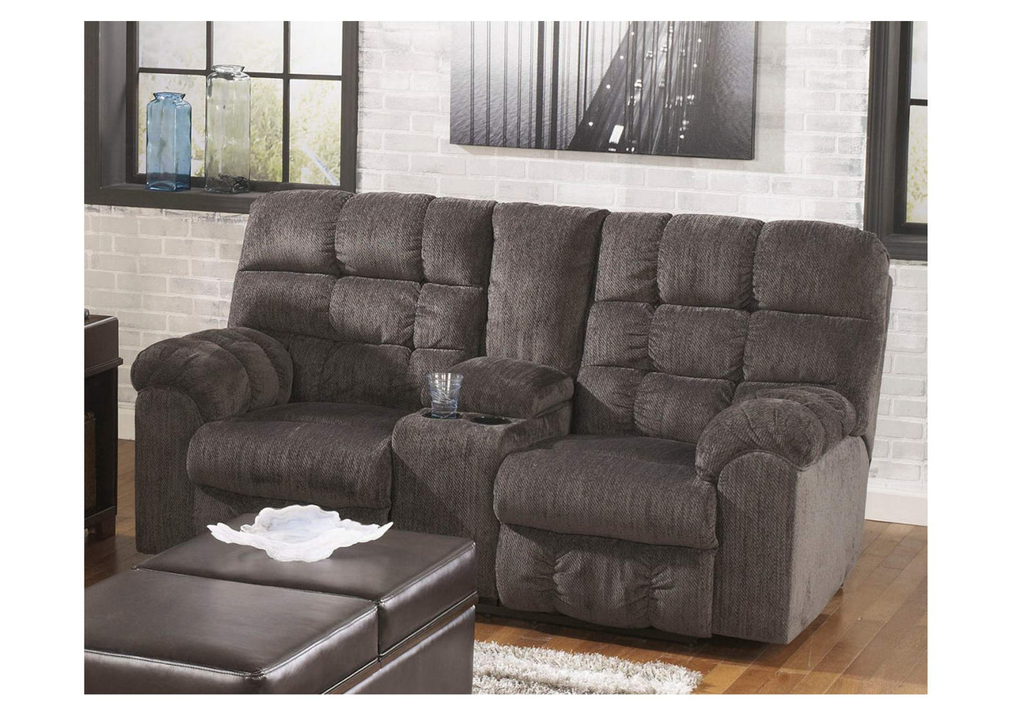 Acieona Manual Reclining Sofa, Loveseat and Recliner Set