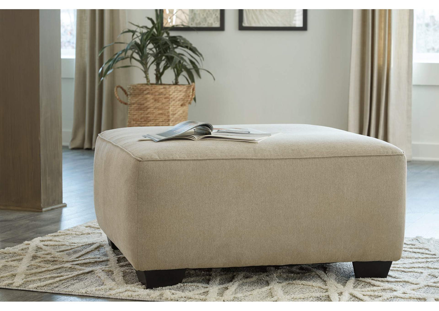 Lucina Oversized Accent Ottoman