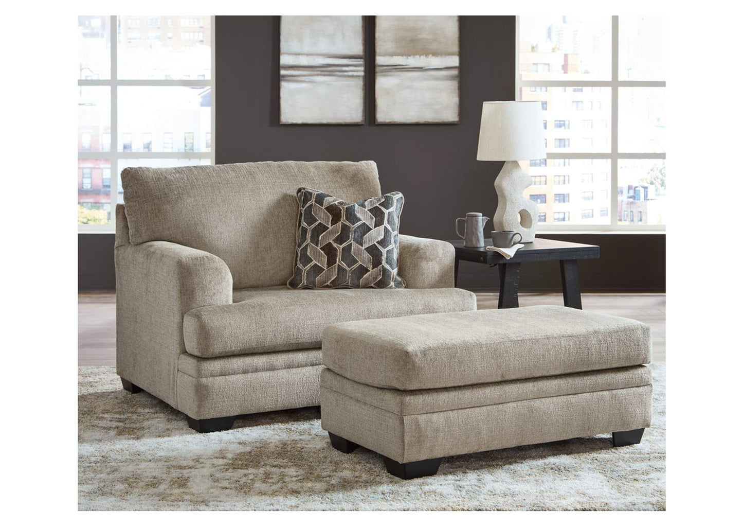 Stonemeade Sofa, Loveseat, Chair and Ottoman