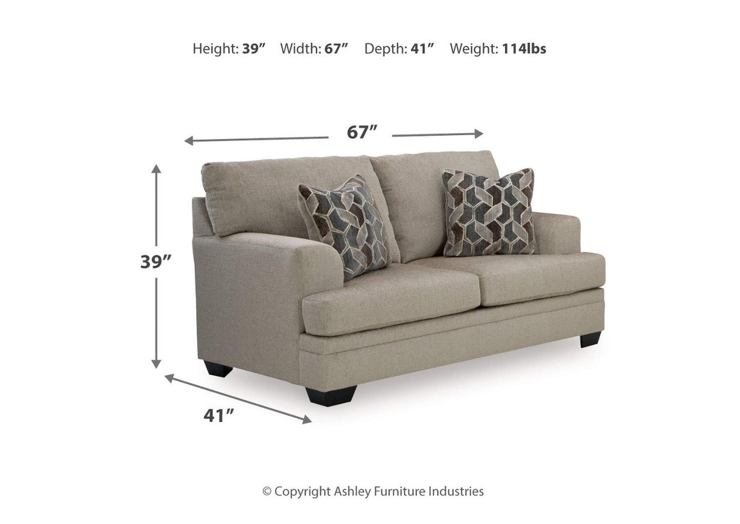 Stonemeade Sofa, Loveseat, Chair and Ottoman