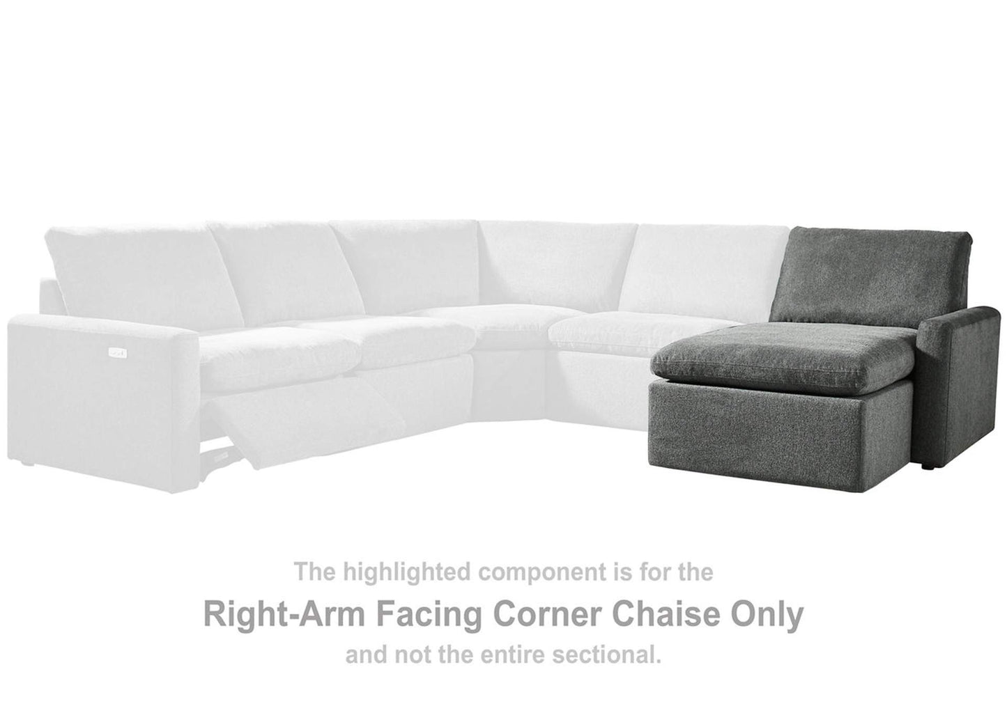 Hartsdale 5-Piece Power Reclining Sectional with Chaise