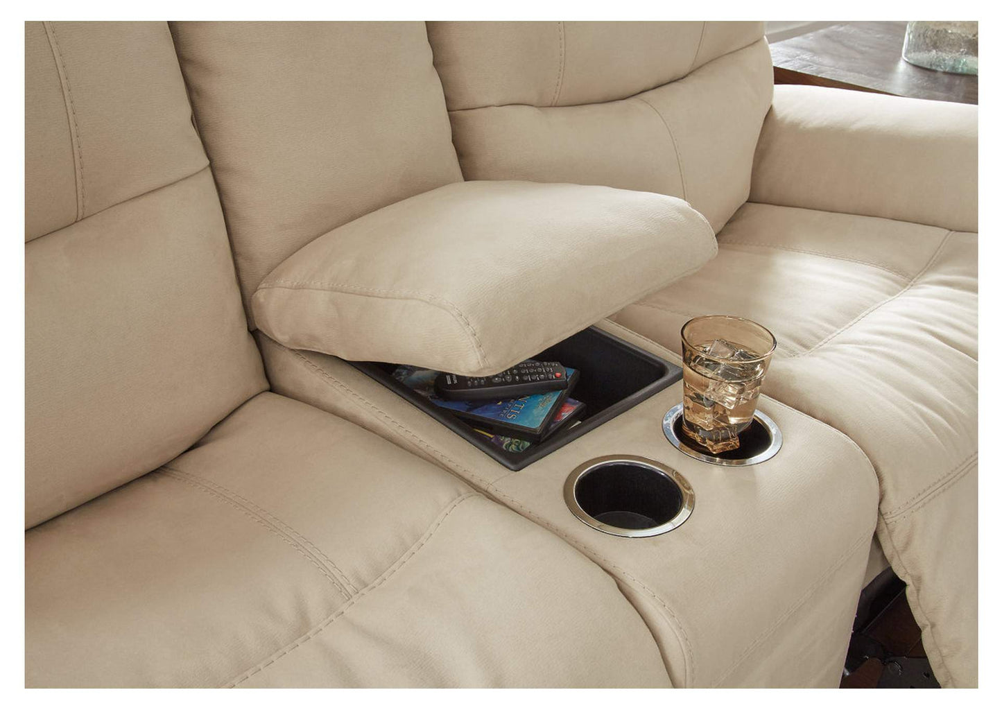 Next-Gen Gaucho Power Reclining Loveseat with Console