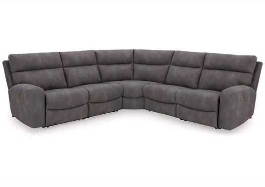 Next-Gen DuraPella 5-Piece Power Reclining Sectional