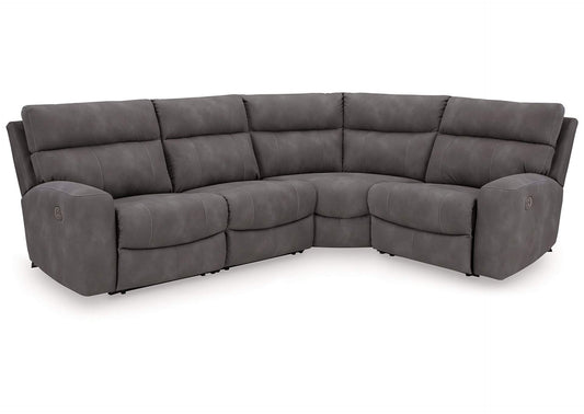 Next-Gen DuraPella 4-Piece Power Reclining Sectional