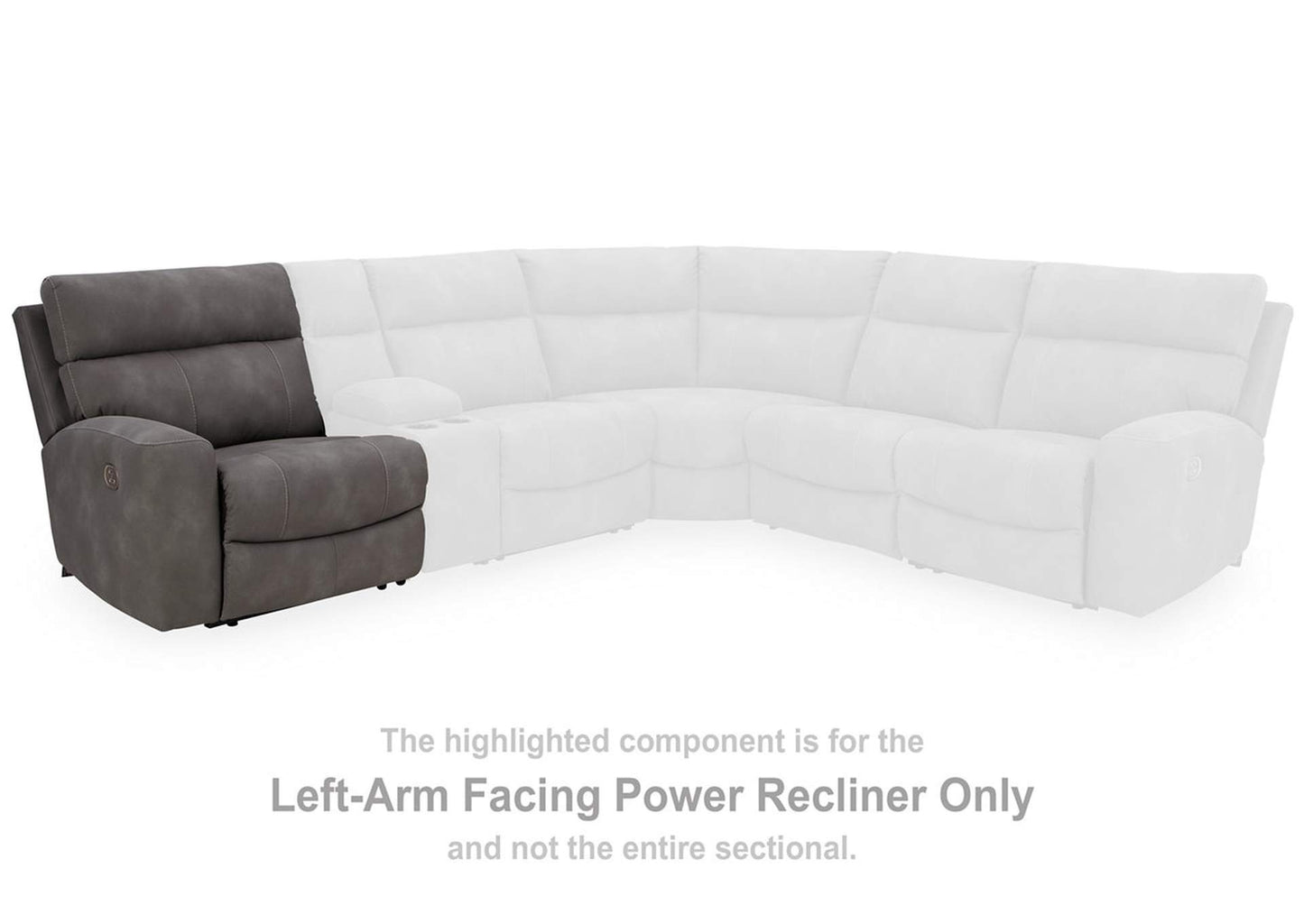 Next-Gen DuraPella 2-Piece Power Reclining Sectional Loveseat