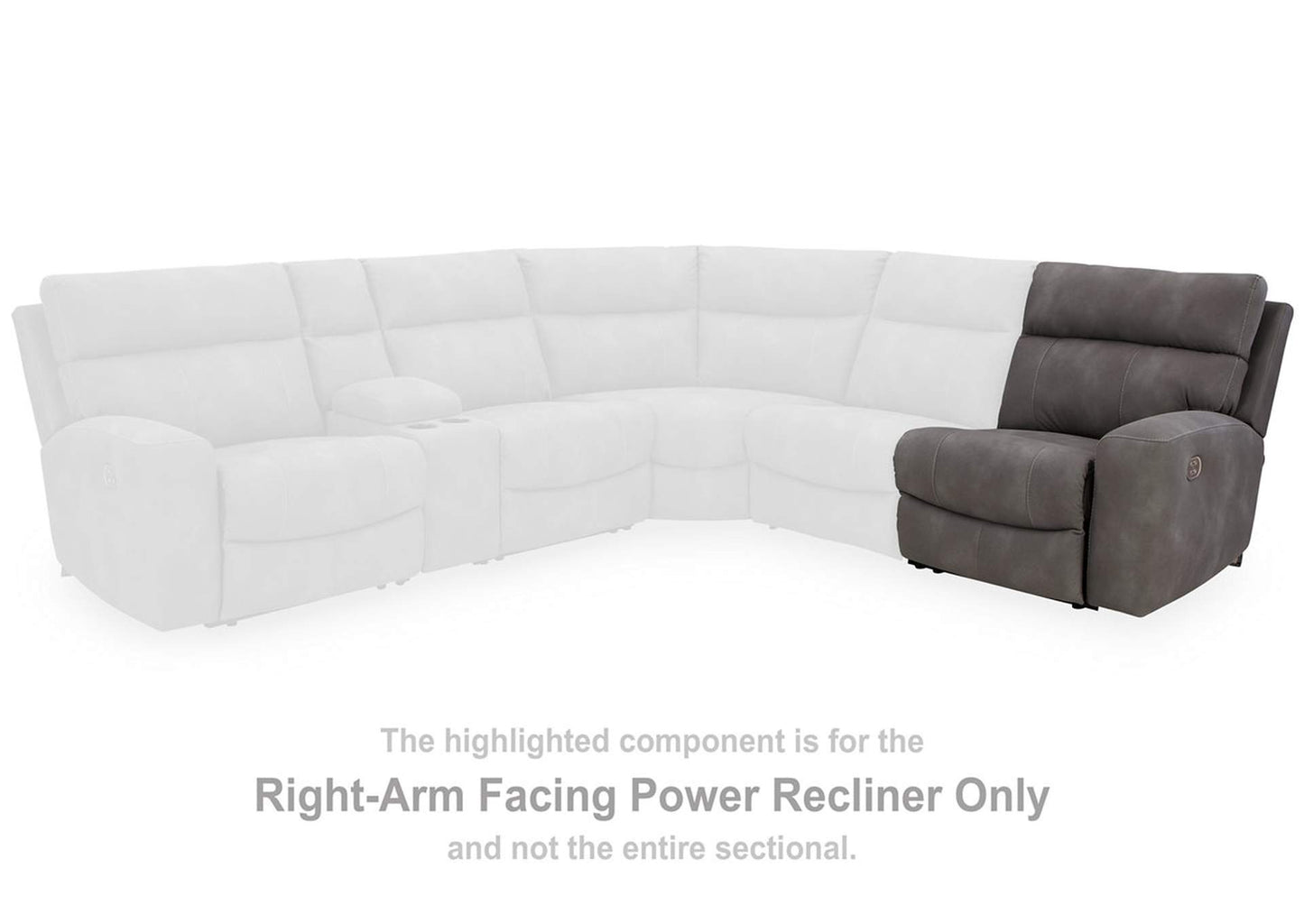 Next-Gen DuraPella 2-Piece Power Reclining Sectional Loveseat