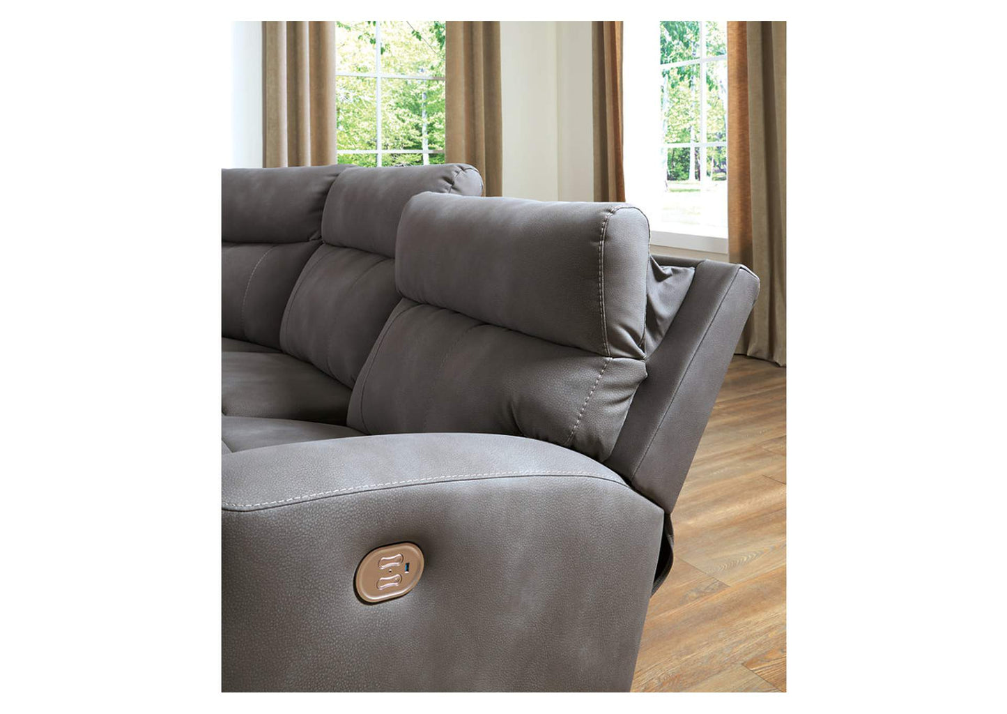 Next-Gen DuraPella 2-Piece Power Reclining Sectional Loveseat