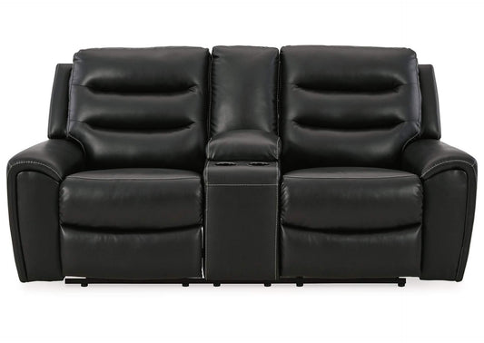 Warlin Power Reclining Loveseat with Console