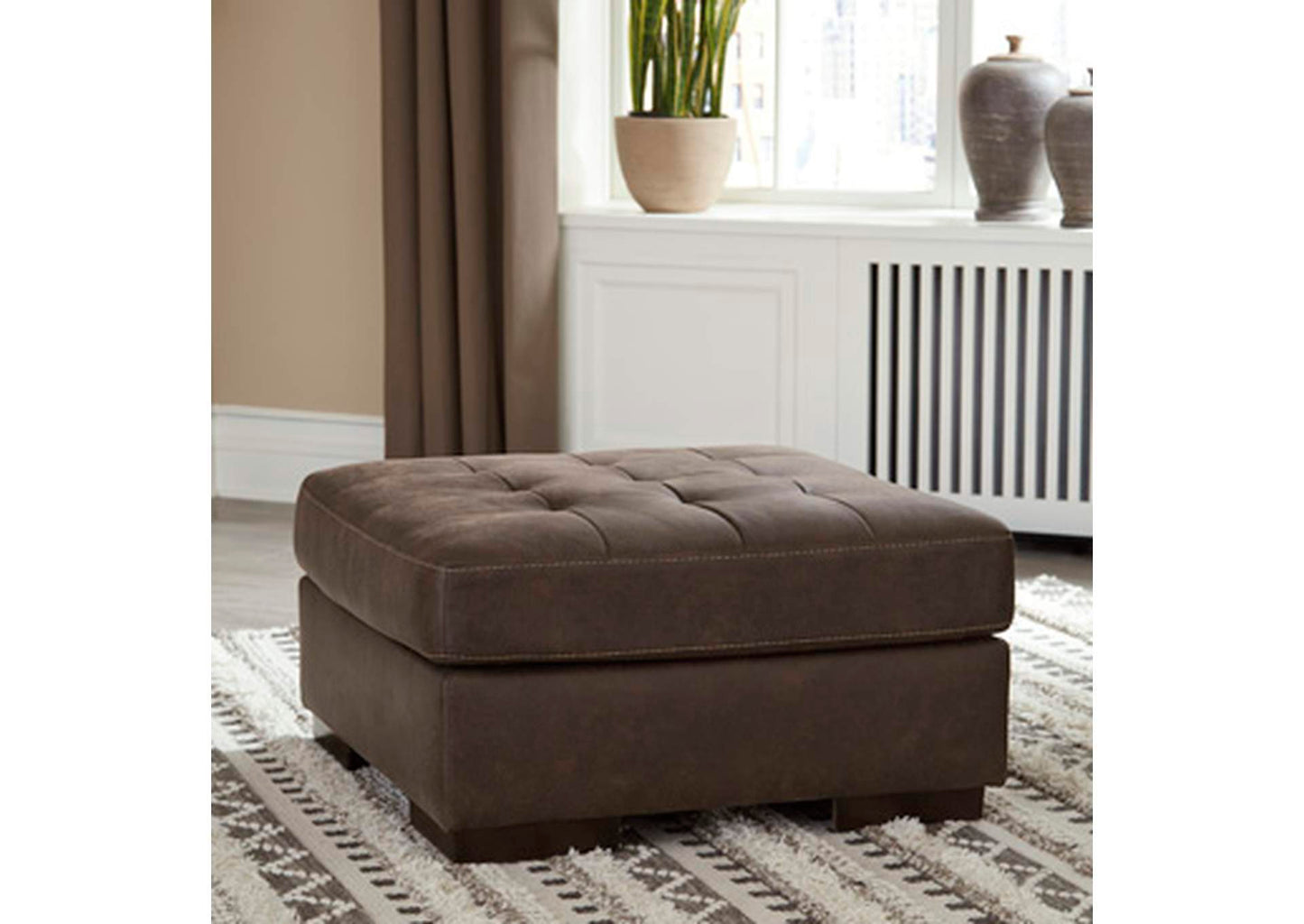 Maderla Oversized Accent Ottoman