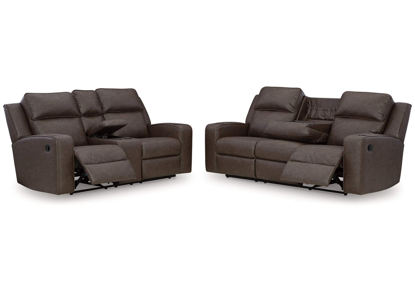 Lavenhorne Manual Reclining Sofa and Loveseat